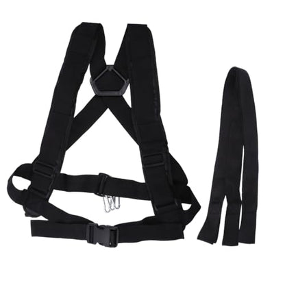 POPETPOP Multifunctional Load-Bearing Resistance Sled Pull Belt Heavy Duty Tire Strap Harness for Sled Pulling Workouts Adjustable for Men and Women for Outdoor Training