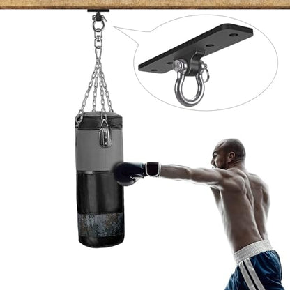 Dolibest Wall Mount Bracket, Ceiling Anchor for Home Suspension Training Kit, Suspension Straps, Gymnastic Rings, Yoga Swing & Hammock, Body Weight Strength Training Systems&Boxing Equipment (2Pcs)
