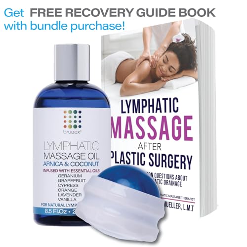 Bruizex Lymphatic Drainage Massager, Massage Roller Ball, Fibro Body Roller for Fibrosis Treatment, Liposuction, 360 Lipo, Tummy Tuck & BBL Post Surgery Recovery