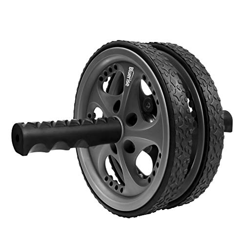 Ab Roller Wheel 2 Types Ab Roller No Noise Ab Wheel Easy to Assemble Home Workout Equipment Portable Abs Workout Equipment for Home