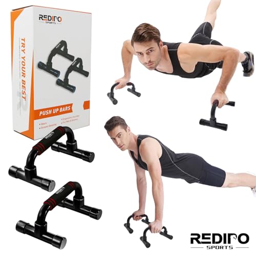 Push Up Bars Strength Training - Workout Stands With Ergonomic Push-up Bracket Board with Anti-Slip Sturdy Structure Portable for Home Fitness Training, Push Up Stands Handle for Floor Workouts