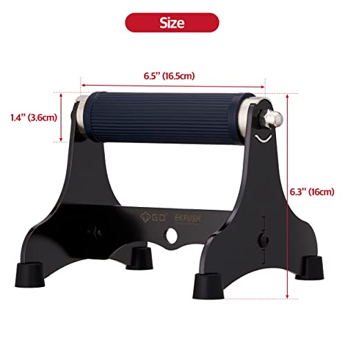 GD Expush Metal push up bars Non-Slip Push Up Bar Muscle Pushup Stands Non-slip silicon grip Essential Home Workout Equipment
