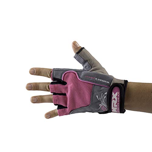 MRX BOXING & FITNESS Weight Lifting/Exercise Grip Gloves for Women, Great for Workouts, Weight Training and More, Pro Series