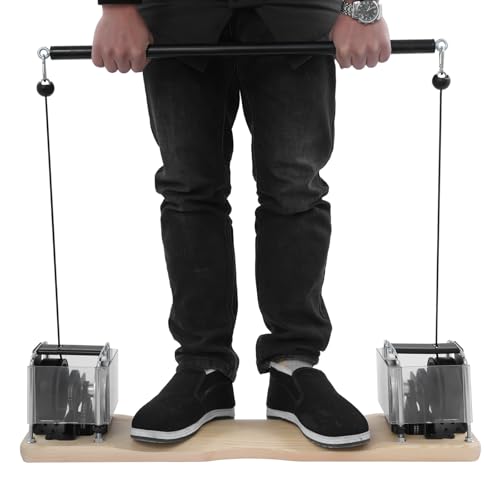 Cable Machine Foldable Home Gym Equipment System, 150LB Adjustable Resistance Strength Trainer for Full Body Workouts - Squat Press Station with Cable Pulley, Leg Developer & Accessories