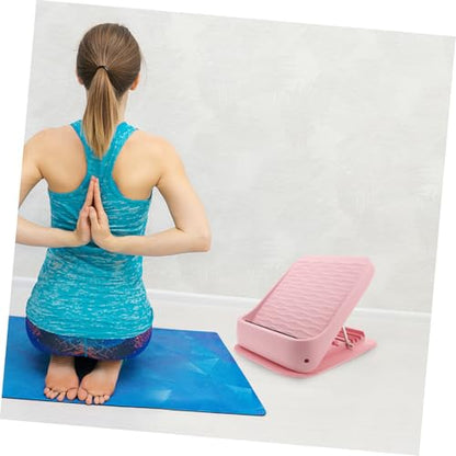 POPETPOP Adjustable Calf Stretch Incline Board Foldable Non-Slip Board for Calf Stretching Fitness Equipment for Leg Flexibility and Muscle Rehabilitation