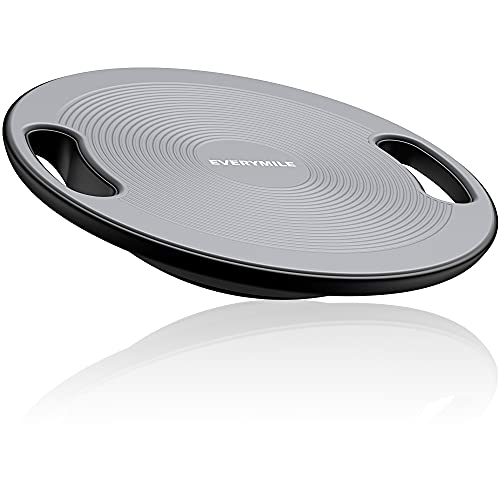 Wobble Balance Board, Exercise Balance Stability Trainer Portable Balance Board with Handle for Workout Core Trainer Physical Therapy & Gym No-Skid Surface
