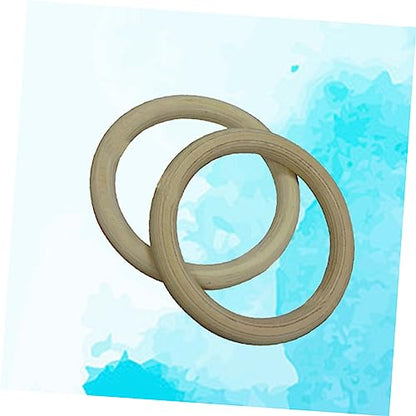 HANABASS Pair Exercise Rings Fitness Ring Gymnastic Rings Workout Rings