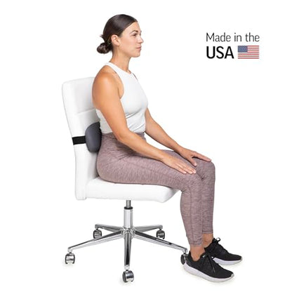 OPTP The Original McKenzie SuperRoll - USA-Made Low Back Lumbar Pillow for Office Chair Lumbar Support, Car Back Support Seat Cushions and Travel. The Preferred Lumbar Cushion by Physical Therapists. - style: SuperRoll Only