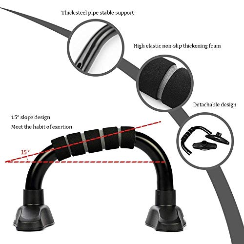 Push-up bracket-Pushup Bars with Non-Slip Feet and Comfort Foam Grip