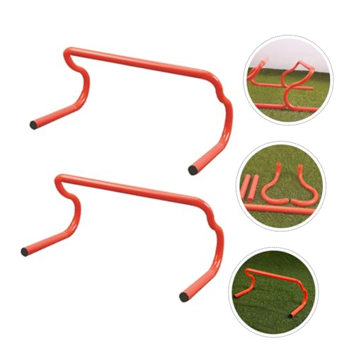 Yardwe 3pcs Adjustable Hurdles Set for Soccer Basketball and Football Training Portable Detachable Agility Equipment for Speed and Agility Drills Lightweight and Compact Design