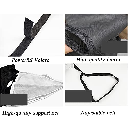 Resistance Parachute Sprint Parachutes, Running Parachute Resistance Trainer with Adjustable Strap, for Improving Speed/Stamina/Strength