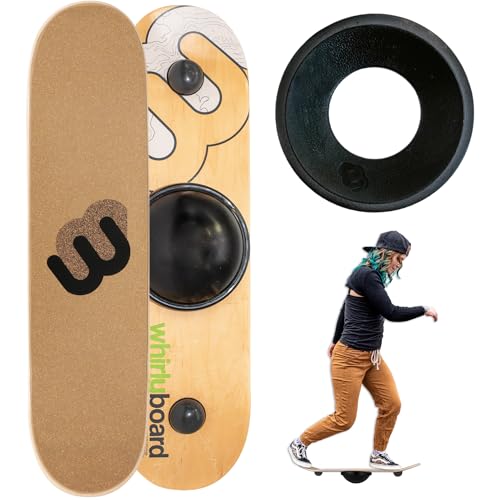 Agility and Balance Board Trainer with Stabilizing Ring - Balance Board Sports Trainer for Kids and Adults