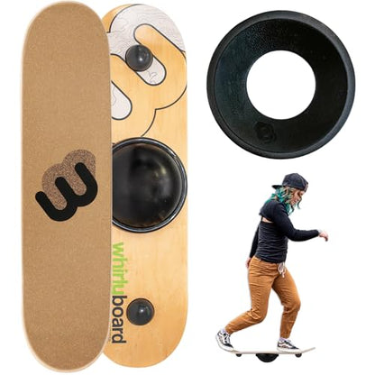 Agility and Balance Board Trainer with Stabilizing Ring - Balance Board Sports Trainer for Kids and Adults