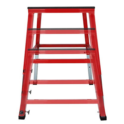 JFIT Plyometric Boxes - Made in Taiwan NO Assembly Required Single - Height Box Set and Adjustable Box Options Plyometric Platform and Jumping Agility Box for Training Conditioning Strength Training - style: 12"- 16" Adjustable (Single Plyo Box)