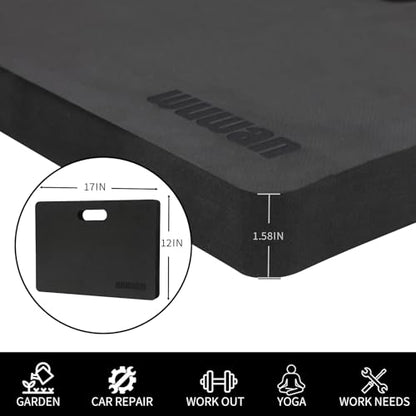 Yoga kneeling mat, 1.5inch Thick,Knee Push-ups, Plank Support & Yoga Elbows/Knees Mat Provides Cushion for Kneeling & Elbows