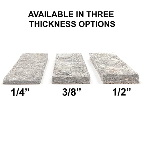 Mohawk Home Non Slip Rug Pad 2' x 12'- 1/4" Thick Felt + Latex Rubber Gripper - Dual Surface Cushion for Hardwood, Carpet, Tile Floors, Made in USA - size: 2' x 12' (Runner), style: 1/4 Inch Dual Surface Rug Pad