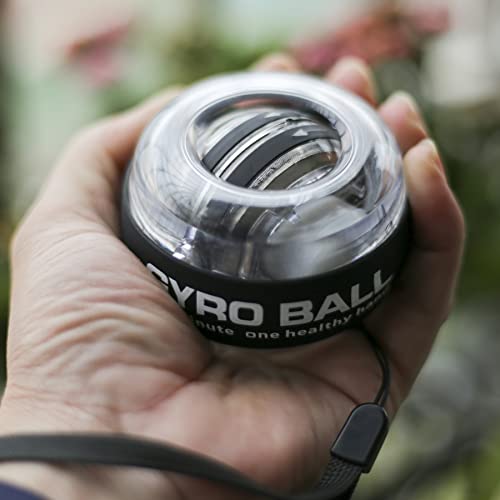 Wrist Strengthener Ball Forearm Exerciser Auto-Start Wrist Gyro Ball, Lotorr Ball Used to Strengthen Arms, Fingers, Wrist Bones and Muscles