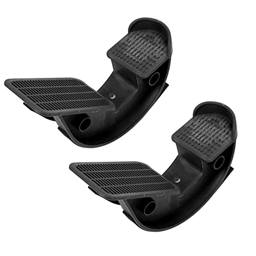 2 Pcs Calf Stretching Board Incline Board Calf Stretcher Ankle Foot Incline for Foot Stretch Training Knee Rescuer Yoga - color: Black