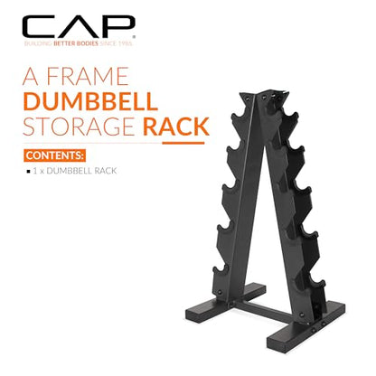 CAP A-Frame Dumbbell Weight Rack - style: holds 5-25lb