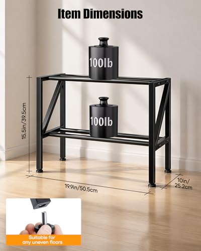 FHXZH Dumbbell Rack Stand Only - Weight Rack for Home Gym - color: Black-Small