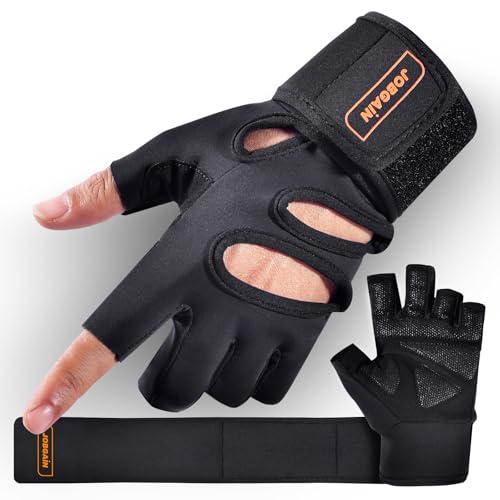 Workout Gloves for Men and Women - color: Black, size: Small