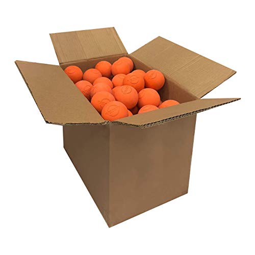 Velocity Pro Grip Lacrosse Balls - 6, 12, 18, 60 and 120 Packs - Certified for Youth, Club, High School, CLA, and College Game Play - color: Orange, size: 120 Balls
