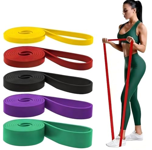 Pull Up Assistance Bands Set for Men & Women | Resistance Workout Bands, Exercise, Body Stretching, Physical Therapy, Muscle Training