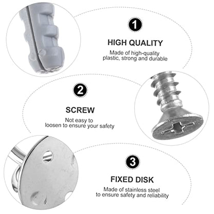KICHOUSE Wall Mount Suspension Ceiling Anchor Bracket for Straps and Rings