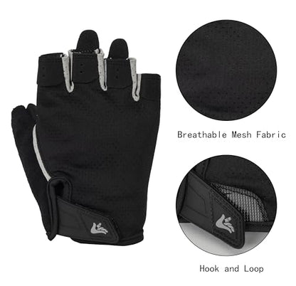 Workout Gloves for Men Women, Anti Slip Breathable Weight Lifting Gloves for Gym Exercise, Cycling, Fitness, Training