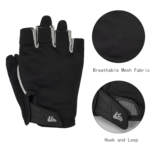 Workout Gloves for Men Women, Anti Slip Breathable Weight Lifting Gloves for Gym Exercise, Cycling, Fitness, Training