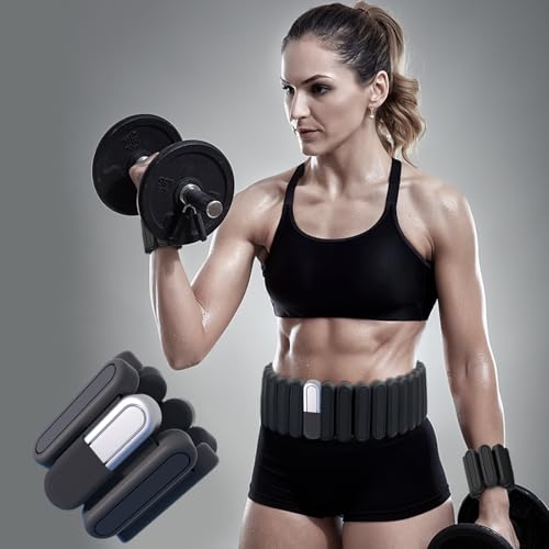 BBK Up to LBS Adjustable Weighted Belt For Women and Men, Weighted Walking Exercise Belt for Gym, Strength Training, Wrist & Ankle