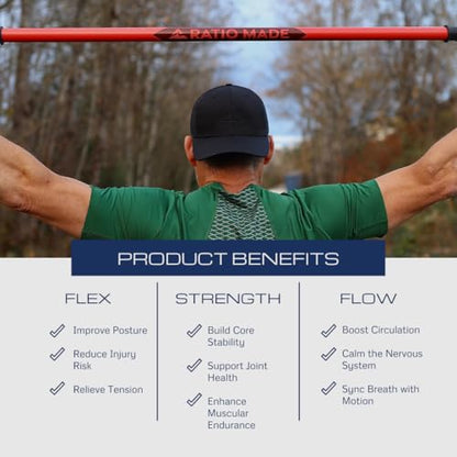 Stretch Stick, flexibility trainer, and mobility aid