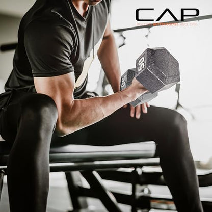 CAP Barbell Cast Iron Hex Dumbbell | Multiple Options