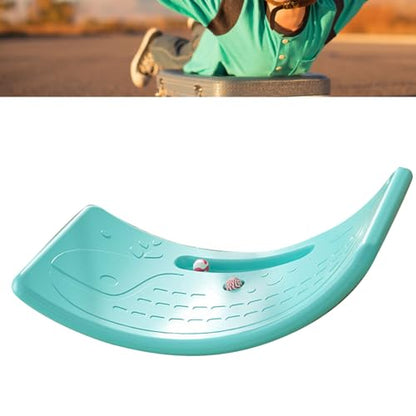 Kids Wobble Board, Plastic Wobble Board Balance Trainer Board Curvy Rocker Board for Yoga and Exercise, 50kg / 110.2lb Capacity