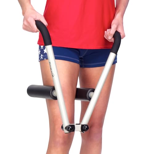 DoubleUP Roller Recovery Kit - White - Muscle Massager with Lever-Action Pressure Control and Quick-Change Rollers - color: White