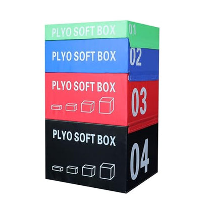 kowaku Jump Box Step up Box Plyometric Jump Box Heavy Duty Versatile Plyo Box Agility Box for Jumping Workout Skipping Lunges Squats - color: 90×75×15cm/green
