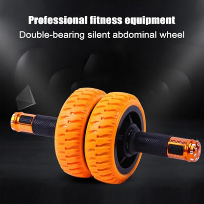 Ab Roller for Men, 6 Inch Training Wheel, Portable Home Gym Exercise Equipment for Abs Workout, Beginner Travel Office Outdoor Use