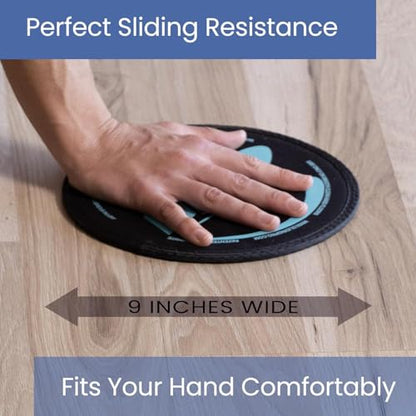 Gliding Studio Pack, Exercise Sliders in Bulk: 12 Pairs for Hardwood Floors