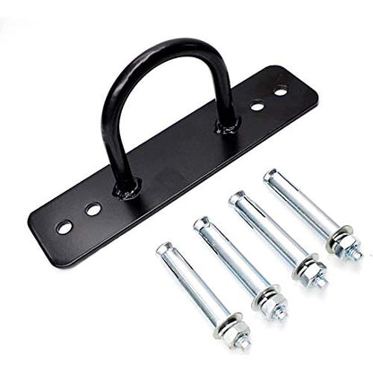 Stainless Steel Battle Rope Anchor Kit Heavy Duty Multipurpose Floor Wall Mount Suspension Point for Fitness Training Cross fit Gym Exercise