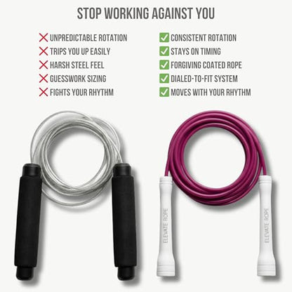 Elevate Rope Pro-Grade Speed Rope - color: Pink Love