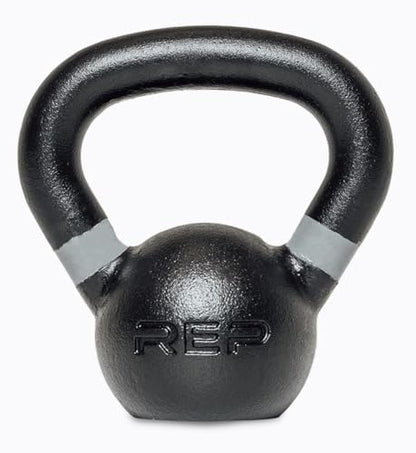 REP Fitness Kettlebell Set and Singles, 4kg to 24kg, 9lb to 53lb Weight Range, Cast Iron, Strength Exercise Training, Home Gym, Power Workout Equipment, Free Weights, Dumbbell Alternative - style: 6 kg