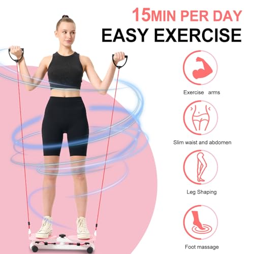 Waist Twister Board – Non-Slip Fitness Balance Board for Core Strength, Waist Trimming & Weight Loss – Home Exercise Equipment for Men & Women – 360° Rotation, Anti-Skid Surface, Supports Up to 300 lbs