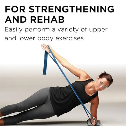 THERABAND CLX Resistance Band with Loops, Fitness Band for Home Exercise and Workouts