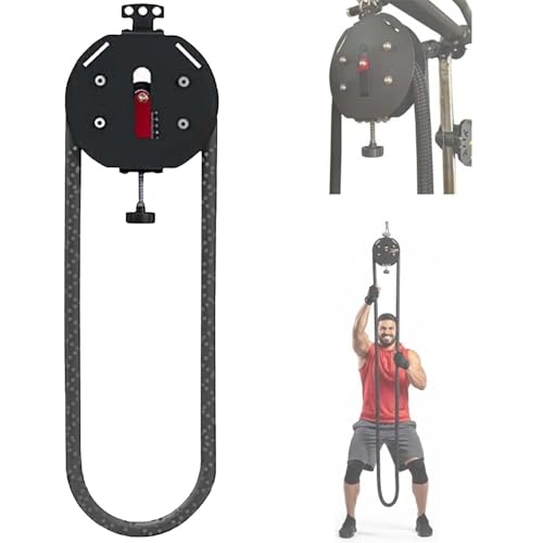Endless Rope Trainer, Adjustable Resistance Trainer Machine, Suspension Endless Rope Pulley System, Closed-Loop Nylon Rope, Home Gym Inf-inity Rope For Interval Resistance Training