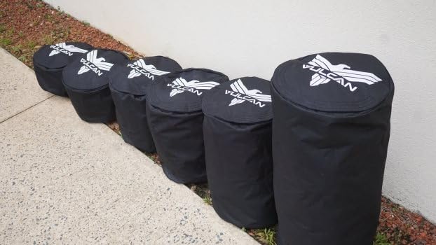 Vulcan Atlas Strongman Sandbags Heavy Duty | 1050 Denier Ballistic Nylon Training Weights | Strength Conditioning Routine