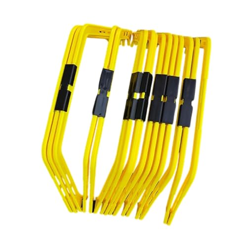 Football Agility Manager Jump Obstacles to Speed Training Hurdles Immediate Furnishings of Portable Folding Exercise for Field Sports