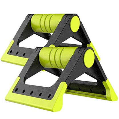 Folding Push-Up Bracket With Non-Slip Foam Handle Muscle Building Pipe Plug Anti-Slip Stands Chest Expander - color: D