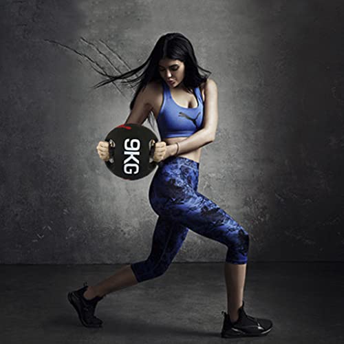 Professional 3KG-10KG Double Handle Grip Medicine Ball - for Weights Training MMA Boxing Exercise Fitness (J 7KG)
