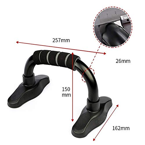Push-up bracket-Pushup Bars with Non-Slip Feet and Comfort Foam Grip