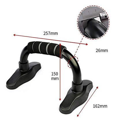 Push-up bracket-Pushup Bars with Non-Slip Feet and Comfort Foam Grip